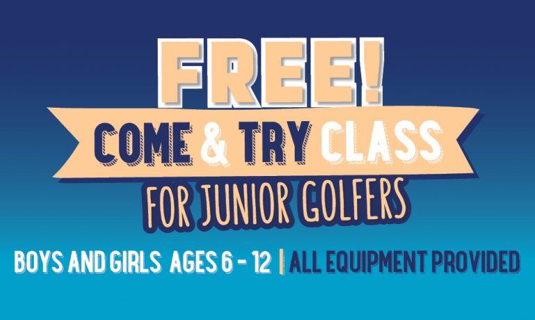 FREE Junior Golf Classes