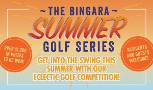 The Bingara Summer Golf Series