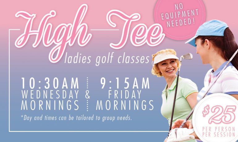 High Tea Ladies Golf