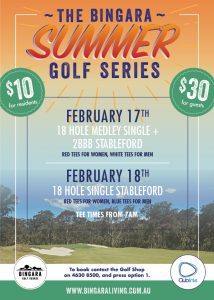 Summer Series February Events