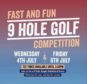 Fast & Fun 9 Hole Golf Comps