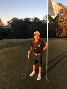 Talented Golfer a hit on the green