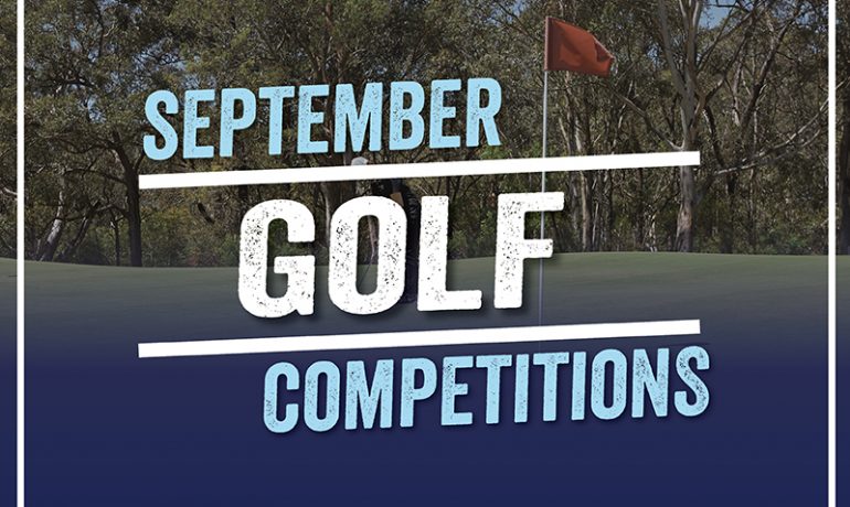 September Golf Competitions