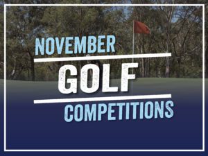 November Golf Series