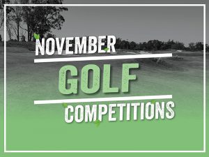 November Golf Competitions