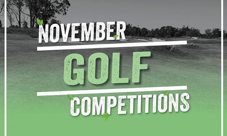 November Golf Competitions