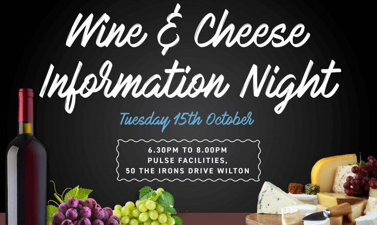 Wine and cheese information night