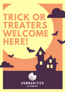 Trick or treaters welcome here!