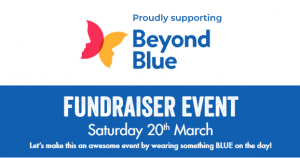 Beyond Blue - fundraiser event banner