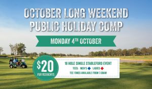 Long Weekend Golf Competition